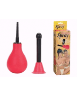 Pera para Lavagem Anal Unisexo "Whirling Spray"
