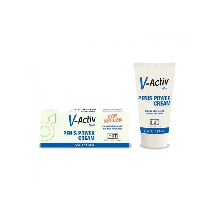 Creme Estimulante Penis Power Cream V-Activ (50 ml)
