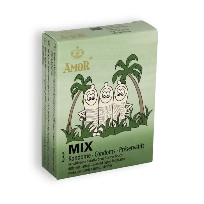 Preservativos Amor Mix (3 Un)