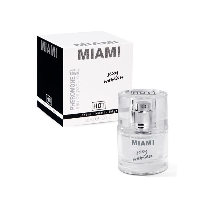 Perfume C/ Feromonas Miami P/ Mulher (30 ml)