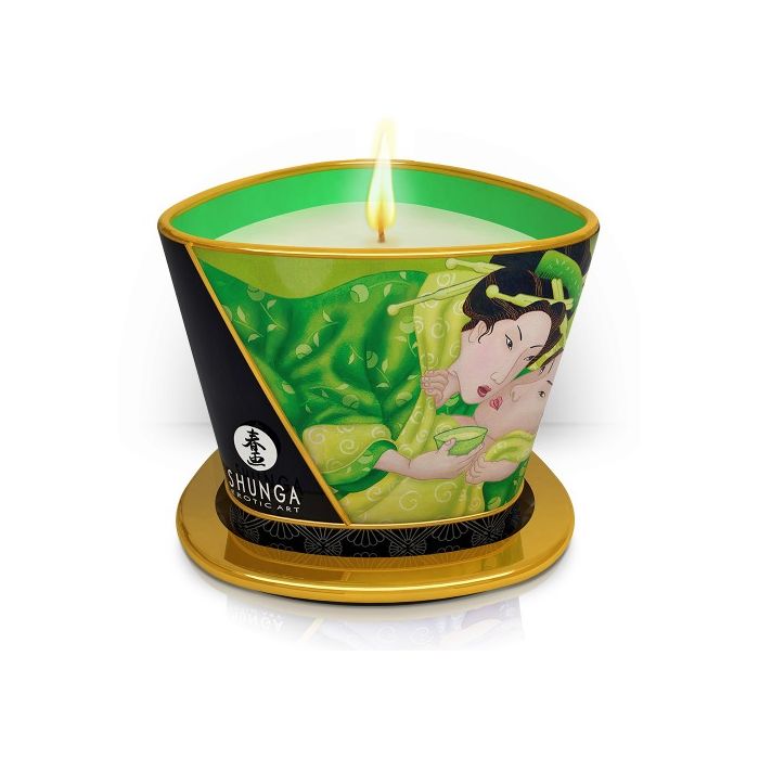 Vela de Massagem Shunga Zenitude Chá Verde (170 ml)