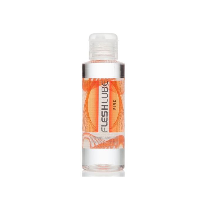 Lubrificante à Base de Água Efeito Calor FleshLube (100 ml)