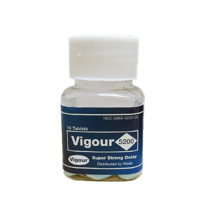 Potenciador Vigour 5200 mg Super Strong Delay (10 Un)