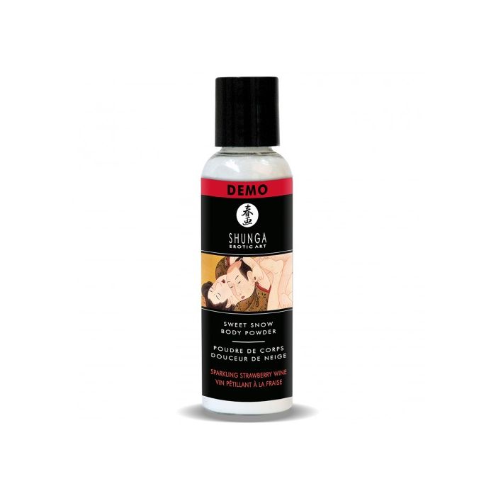 Pó Corporal Shunga Sweet Snow Champanhe & Morango (60 g)