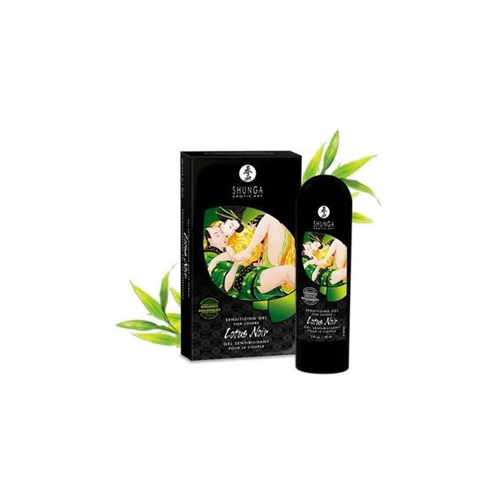 Gel Sensibiliante P/ Casal Shunga Lotus Noir (60 ml)