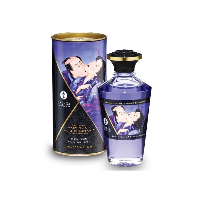 Óleo de Massagem Beijável Shunga Frutos Exóticos (100 ml)