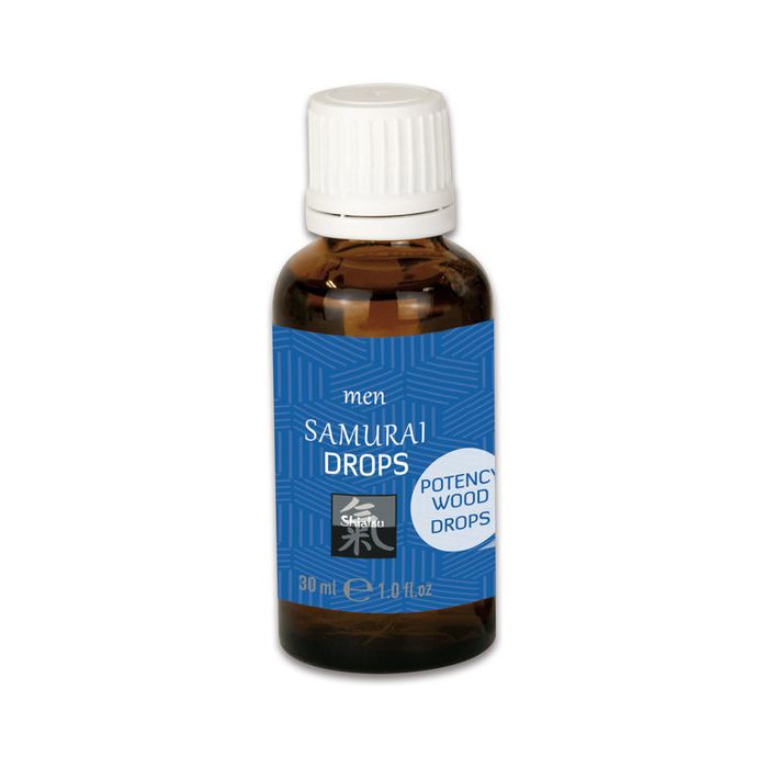Afrodisíaco Homem Shiatsu Samurai Drops (30 ml)