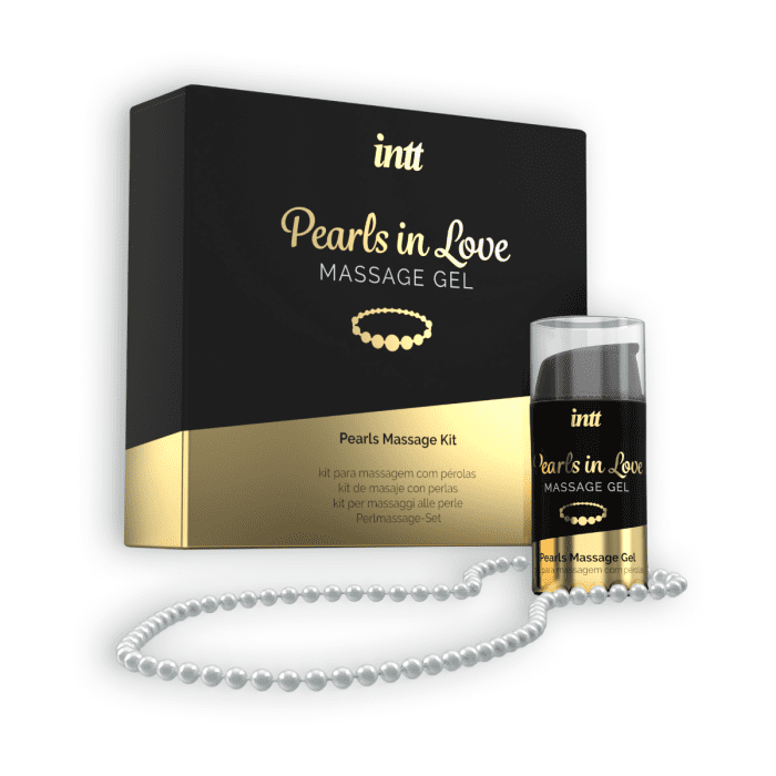 Gel de Massagem C/ Colar de Pérolas Innt Pearls in Love (15 ml) Conjunto