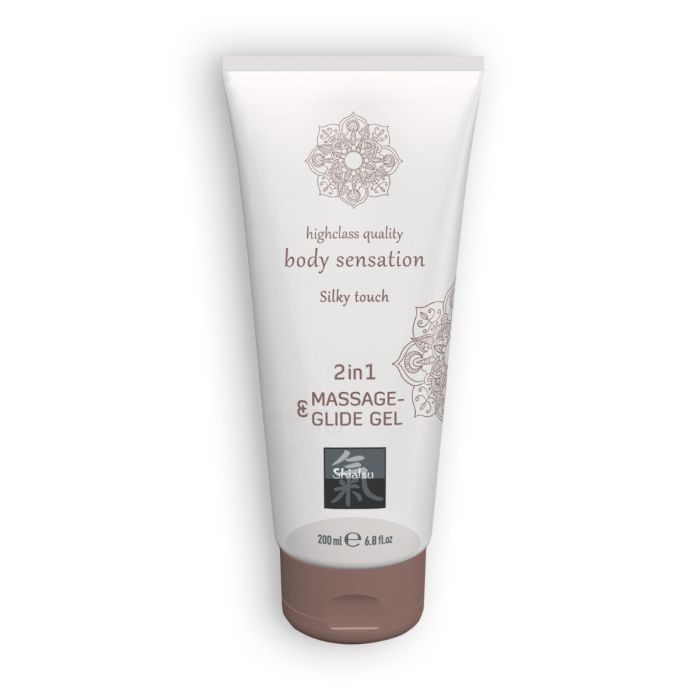 Gel Lubrificante e Massagem 2 em 1 Silky Touch Shiatsu (200 ml)