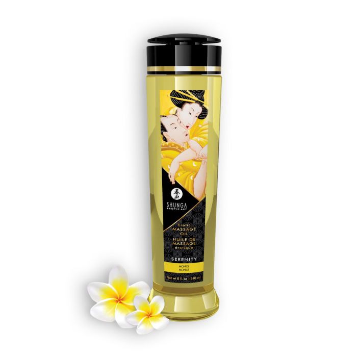 Óleo de Massagem Shunga  Serenity Monoï (240 ml)