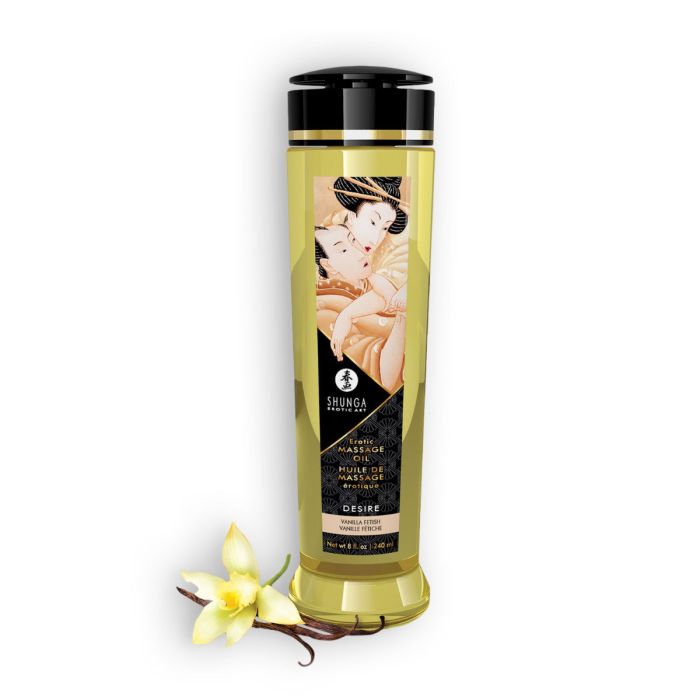 Óleo de Massagem Shunga Desire Baunilha (240 ml)