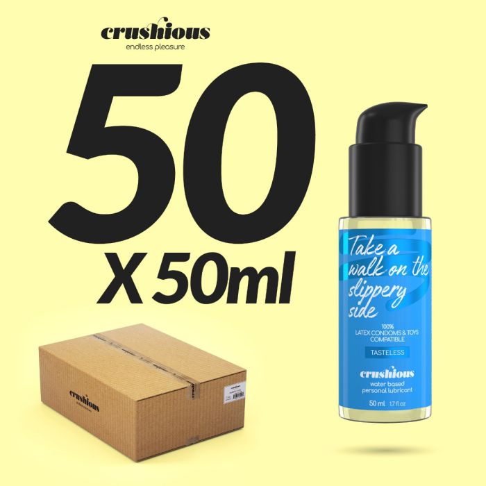 Pack de Lubrificantes à Base de Água Crushious (50 X 50 ml)