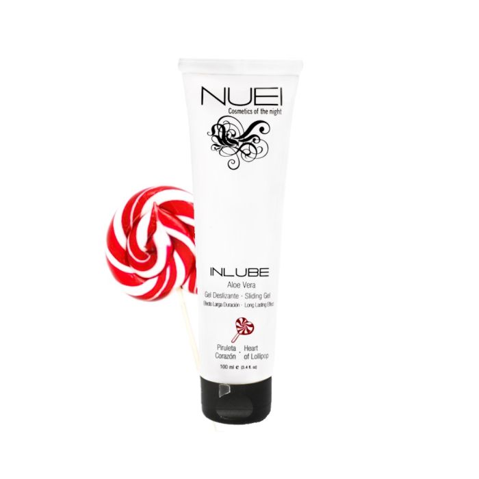 Lubrificante à Base de Água Chupa em Forma de Coração Inlube Nuei (100 ml)