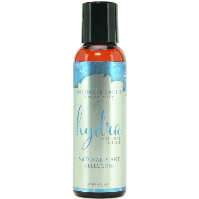 Lubrificante à Base de Água Intimate Earth Hydra Natural Glide (60 ml) Frente