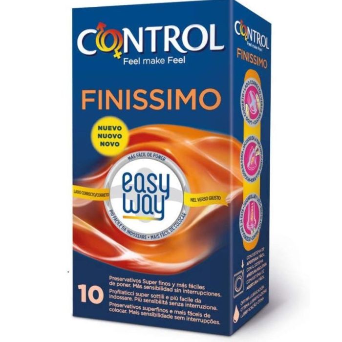 Preservativos Control Adapta Easy Way Finissimo (10 Un)