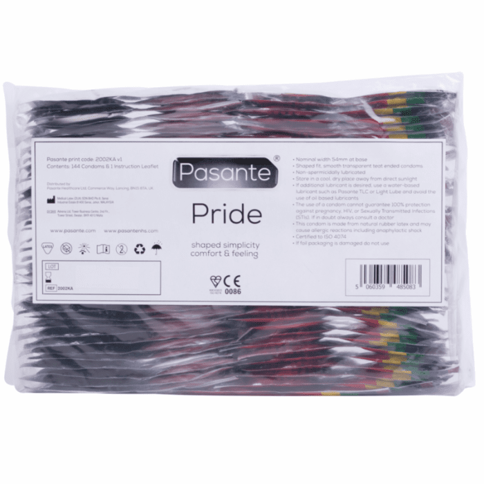 Preservativos Pasante Pride (144 Un)