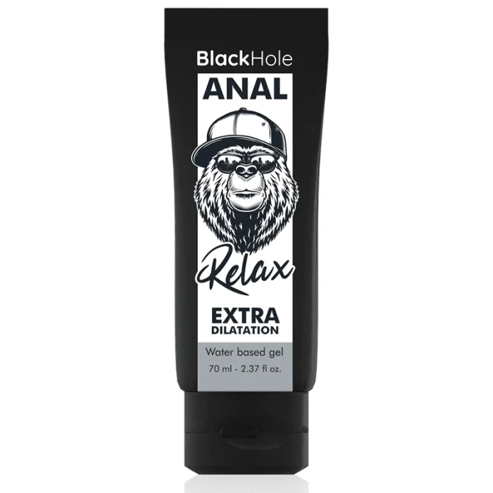 Lubrificante Anal à Base de Água Black Hole Anal Extra Dilatation (70 ml)