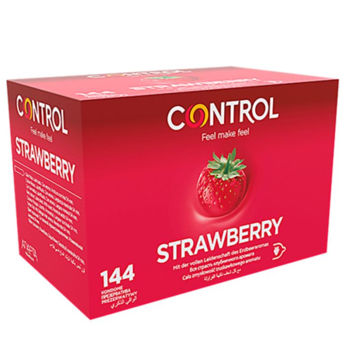 Preservativos Control Adapta Morango (144 Un)
