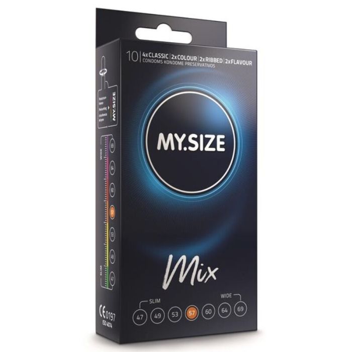 Preservativos My Size Mix 57 mm (10 Un)