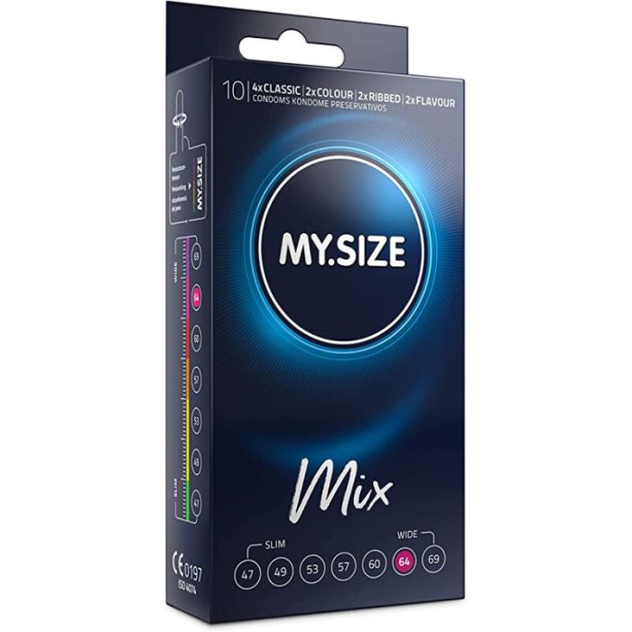 Preservativos My Size Mix 64 mm (10 Un)