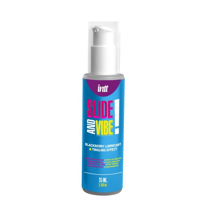 Lubrificante à Base de Água Slide and Vibe Intt (35 ml)