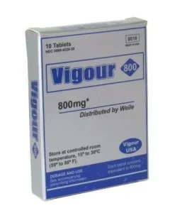 Potenciador Vigour 800 mg Azul (10 Un)