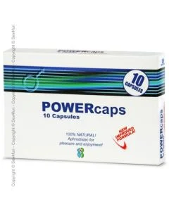 Potenciador Powercaps Homem (10 Un)