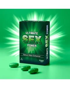 Potenciador Ultimate Sex® Power Verde Homem (4 Un)