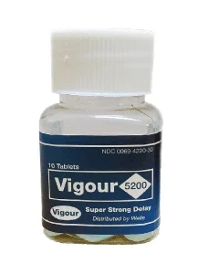Potenciador Vigour 5200 mg Super Strong Delay (10 Un)