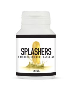 Capsulas Lubrificantes e Hidratantes Splashers (20 Un)
