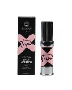 Gel Estimulante Triple X Unisexo Secret Play (15 ml)