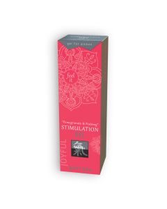 Gel Estimulante Shiatsu Stimulation Romã & Noz Moscada P/ Mulher (30 ml) Caixa