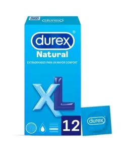 Preservativos Durex® Natural XL (12 Un)