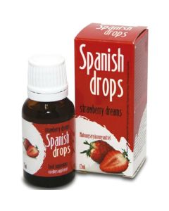Afrodisíaco Gotas Spanish Fly Sonhos de Morango (15 ml)