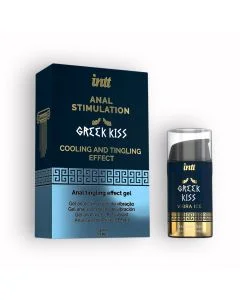 Gel de Massagem Anal C/ Efeito de Vibração Greek Kiss Innt (15 ml) Conjunto