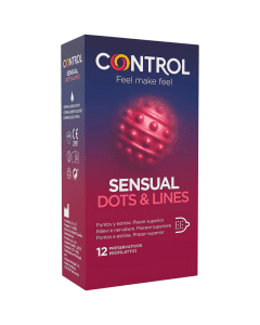 Preservativos Control Adapta Sensual Xtra Dots (12 Un)