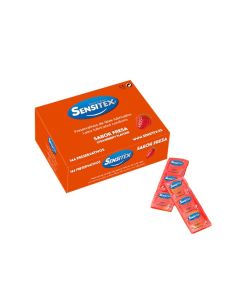 Preservativos Morango Sensitex (144 Un)