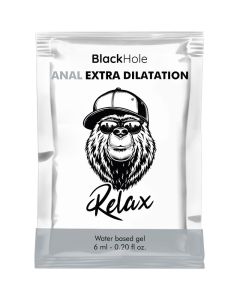 Lubrificante Anal à Base de Água Black Hole Anal Extra Dilatation (6 ml)