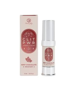 Bálsamo Estimulante Clitoris Clit Pwr Chocolate Menta Secret Play (15 ml)