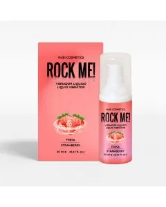 Vibrador Liquido Nuei Rock Me! Morango (20 ml)