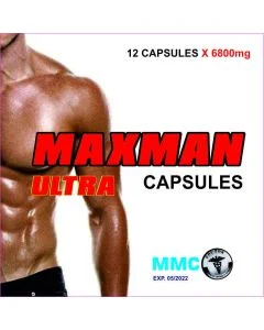 Potenciador MaxMan Ultra (12 Un)