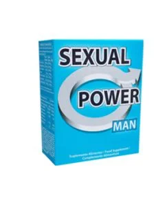 Potenciador Afrodisíaco Sexual Power Gold Man (60 Un)