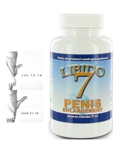 Potenciador Libido 7® - Aumento do Pénis (60 Un)
