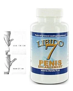 Potenciador Libido 7® - Aumento do Pénis (60 Un)